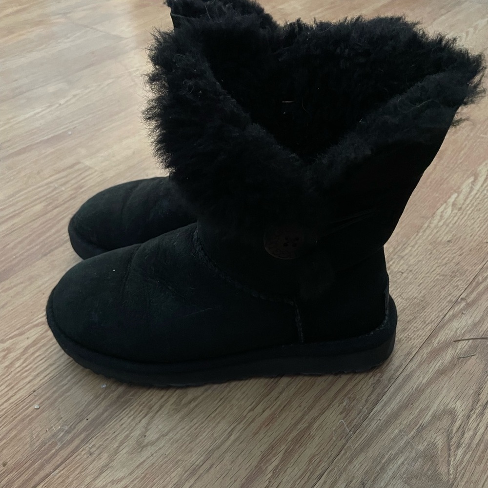 UGG Black Suede Boots